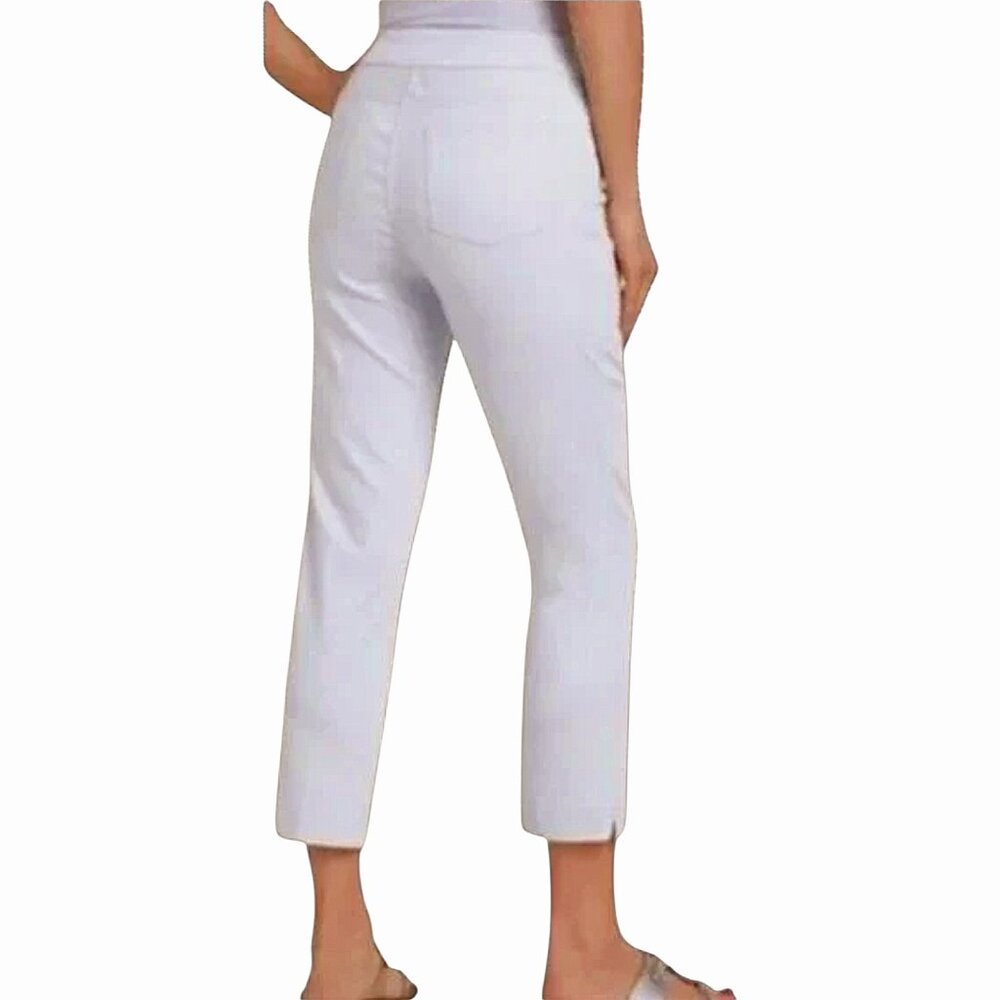 NWT Soft Surroundings High-Rise Pull-On Super Stretch Capri Pants - PXL (18P)
